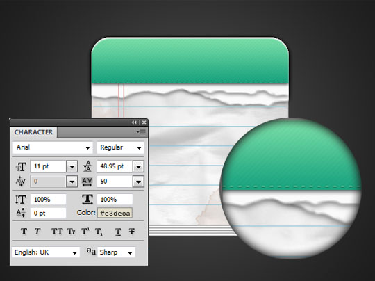 How To Create A Notes App Icon In Photoshop 21