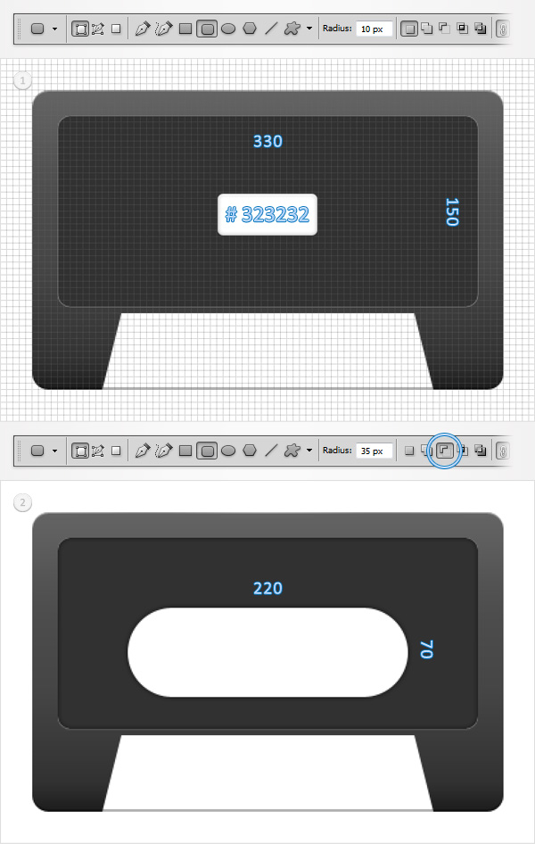 How to Create a Cassette Tape Illustration from Scratch in Photoshop 12