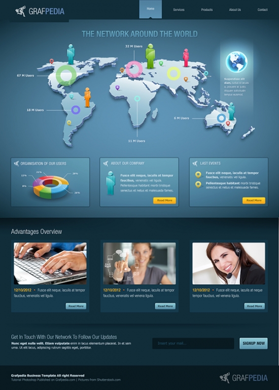 Preview Business Web Layout
