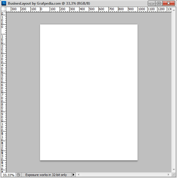Photoshop tutorial - How To Design A Business Web Layout - step 2