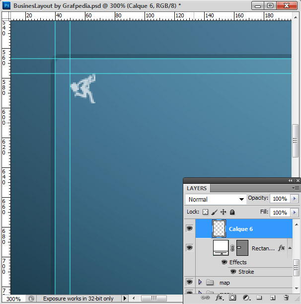 Photoshop tutorial - How To Design A Business Web Layout - step 22