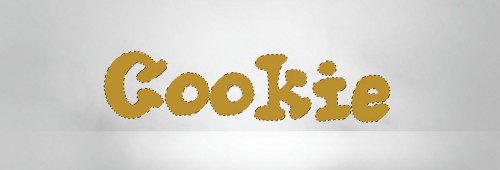 Create an Interesting Cookie Bite Text Effect in Photoshop 8