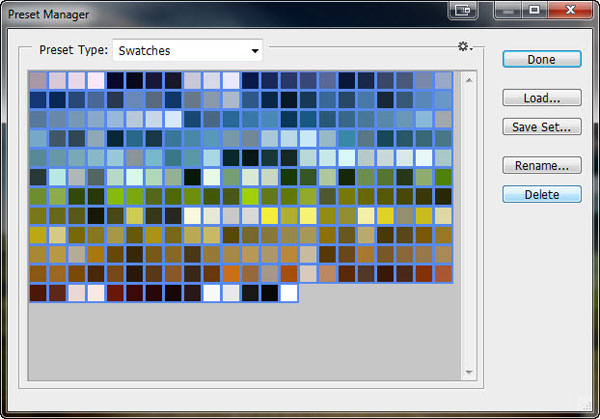 How to Create Own Swatches from Stock Image 10