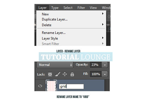 change layer name to grid