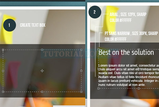 slider content words