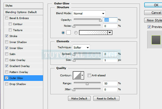 button outer glow