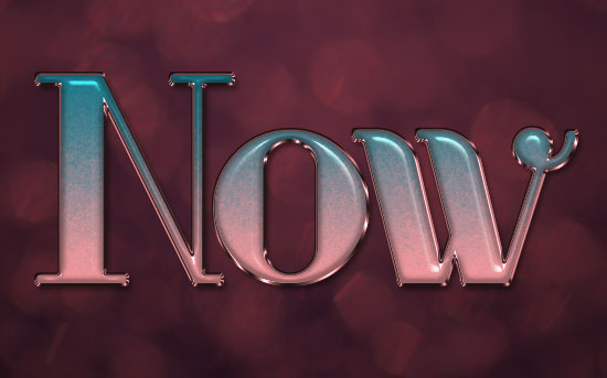 Ombre Text Effect 1