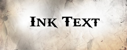 Create a Dissolved Ancient Ink Text Effect in Photoshop 9