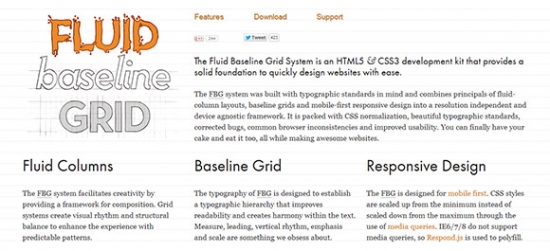 Fluid Baseline Grid