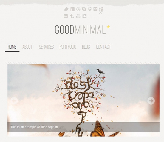 Good Minimal Responsive Theme