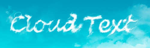 Design an Interesting Cloud Text Effect in Photoshop 12