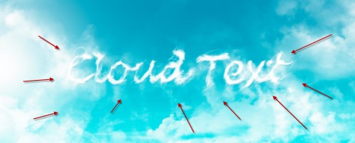 Design an Interesting Cloud Text Effect in Photoshop 14
