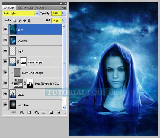 How to Create a Mystical Women in Photoshop 48