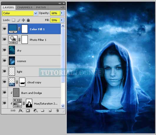 How to Create a Mystical Women in Photoshop 53