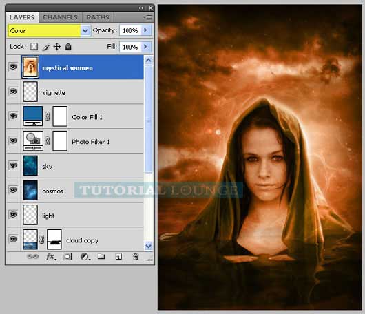 How to Create a Mystical Women in Photoshop 60