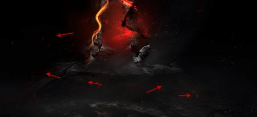 Create a Unique Stone and Fire Text Effect in Photoshop 27