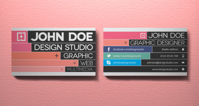 30+ Cool But Still Free Business Cards 28