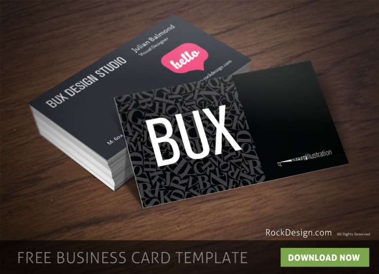 30+ Cool But Still Free Business Cards 33