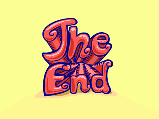 the end