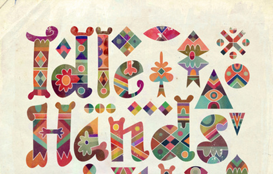 100 Lovely Typography Designs to Inspire You 4