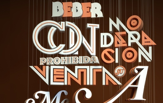 100 Lovely Typography Designs to Inspire You 11