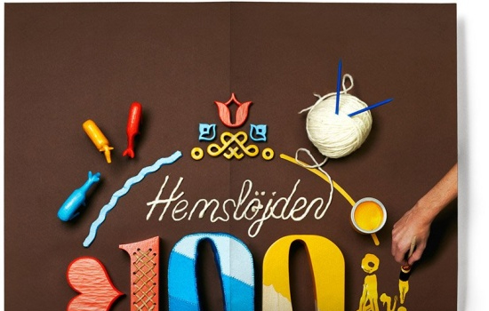 100 Lovely Typography Designs to Inspire You 27