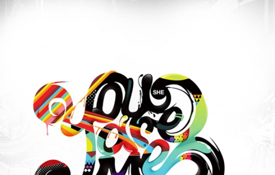 100 Lovely Typography Designs to Inspire You 41