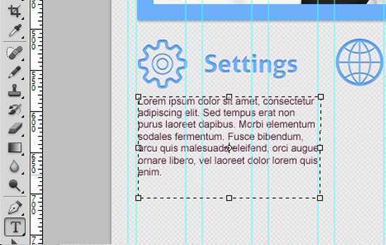 How to Create a Clean Website Layout in Photoshop 61