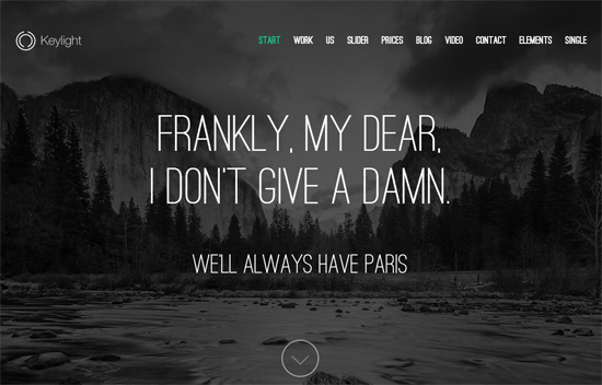 flat design template