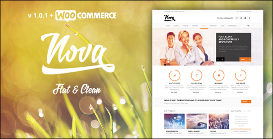 flat design template