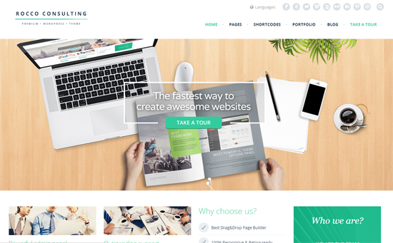 flat design template