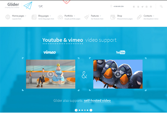 flat design template