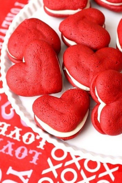 Romantic Heart Shaped Cookies for St. Valentine's Day Inspiration 8