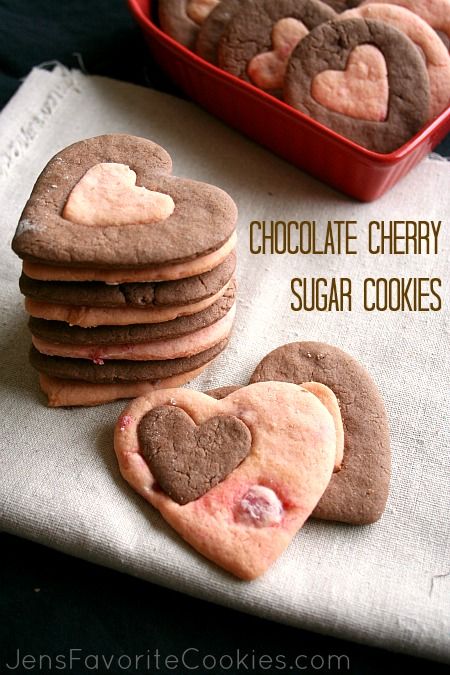 Romantic Heart Shaped Cookies for St. Valentine's Day Inspiration 14