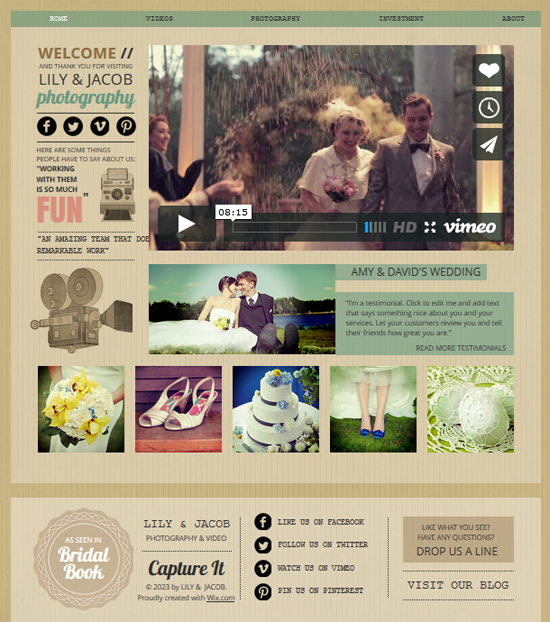 Free Wedding Templates for St. Valentine's Day 7