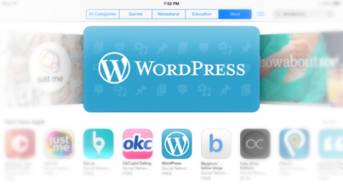 WordPress and iOS 7