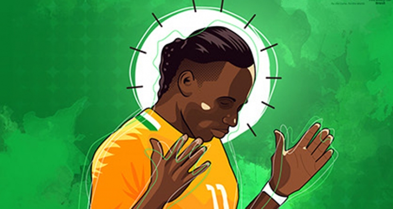 30 FIFA World Cup Inspirational Posters, Icons and Illustrations 4