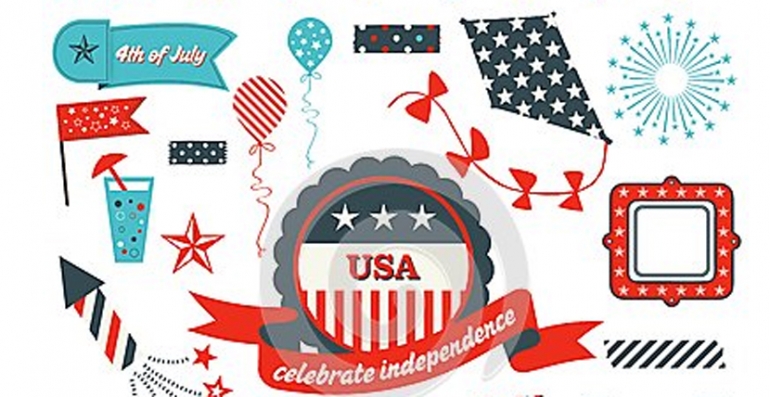 Independence Day: 30 Free Design Elements 19
