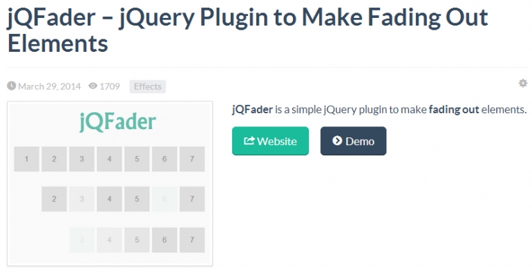 The 20 Most Important jQuery Libraries In Existence 14