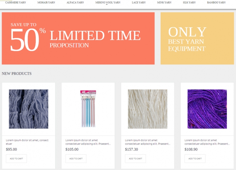 16 Newest and Coolest Ecommerce Templates 6