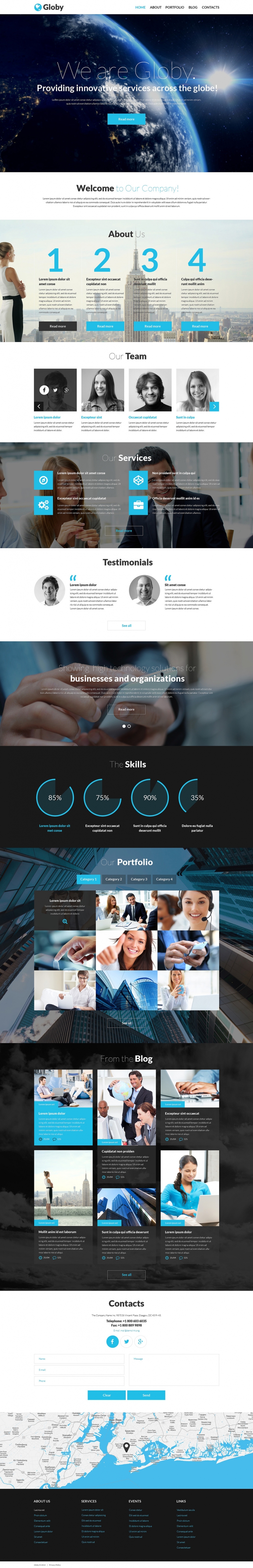 Top 40 Off-The-Shelf WordPress Themes for Business 29
