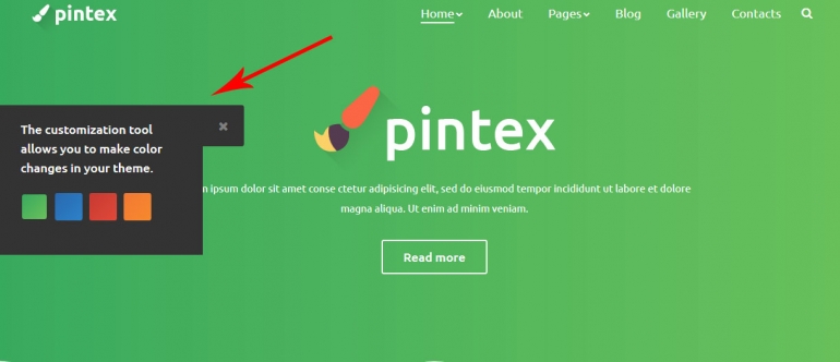 Meet the New Generation of Joomla Templates - Pintex! 1