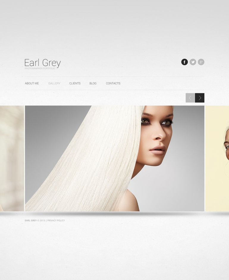 Become the Next Helmut Newton With a Photo Portfolio Website Template 12