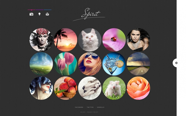 Become the Next Helmut Newton With a Photo Portfolio Website Template 13