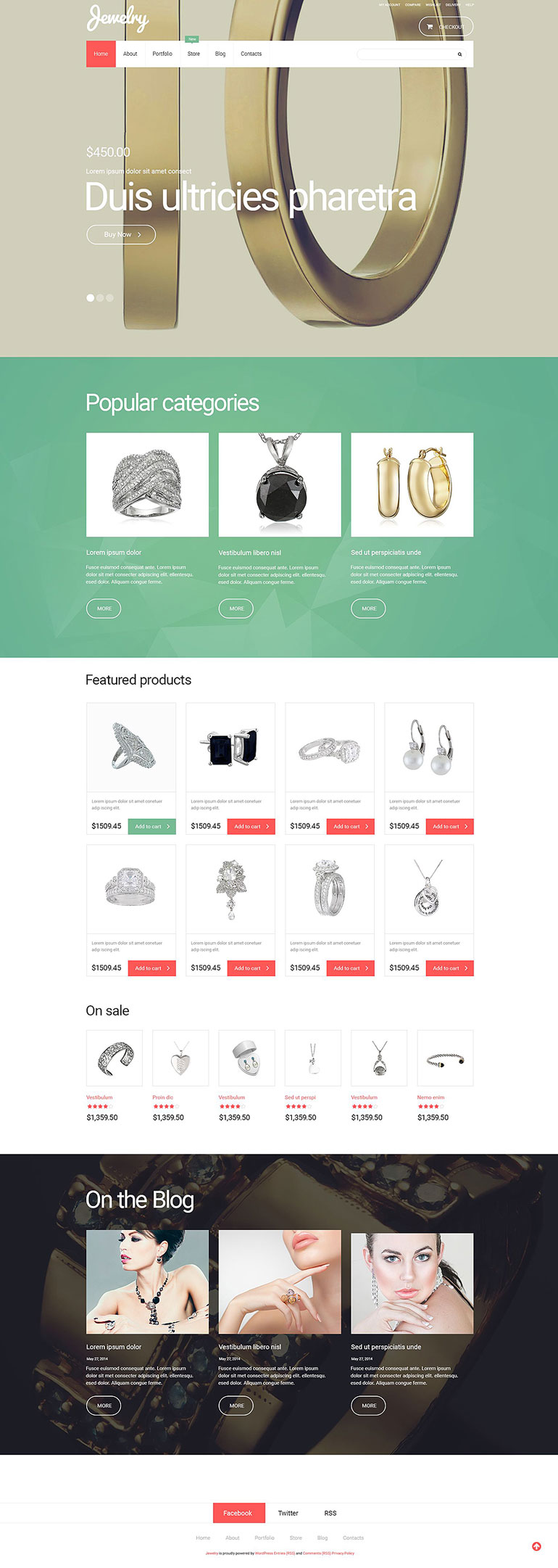 400+ Free Web Templates Collection 10