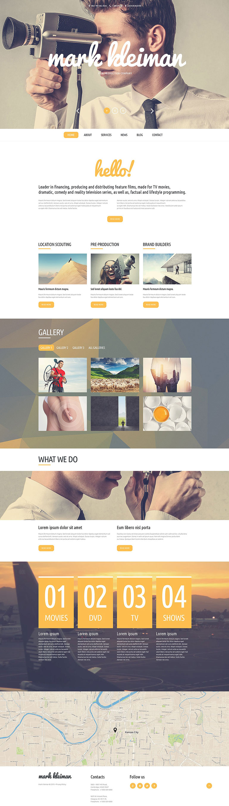 400+ Free Web Templates Collection 11