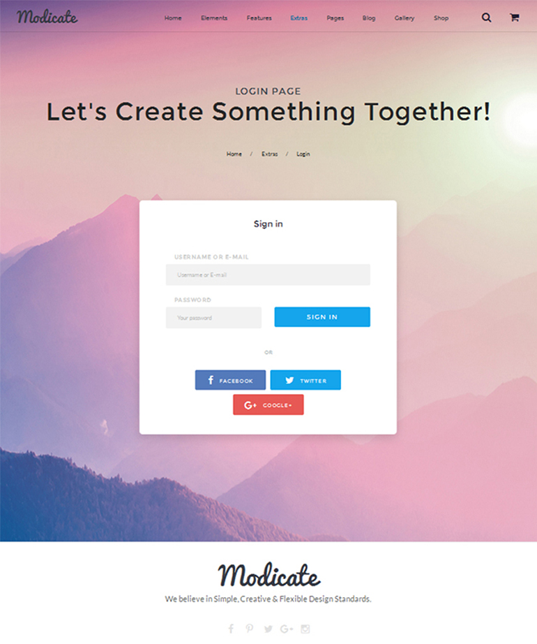 Modicate: All-In-One Website Template With Premium Functionality Inside 15