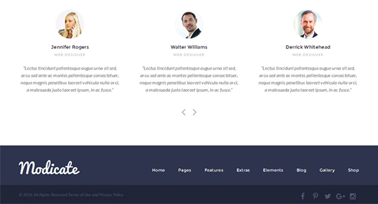 Modicate: All-In-One Website Template With Premium Functionality Inside 18