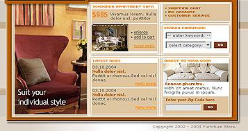 CSS Site Example