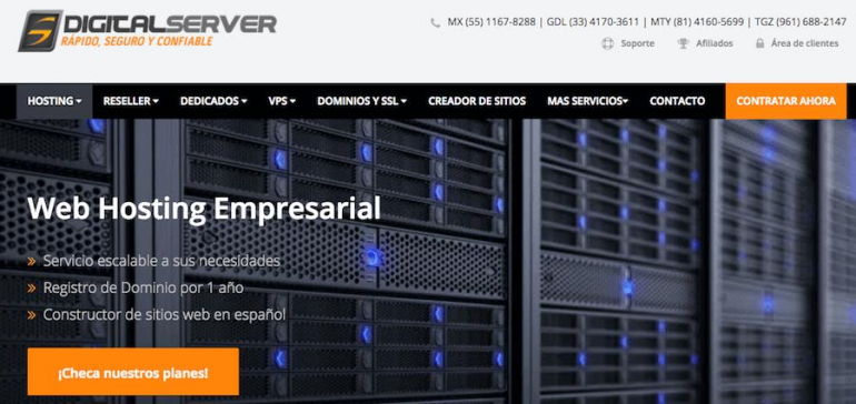 Hosting Mexico: We Compare the Best Web Hosting 1